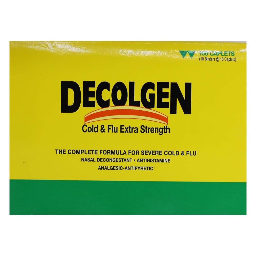 Decolgen Cold & Flu 10 Caplet
