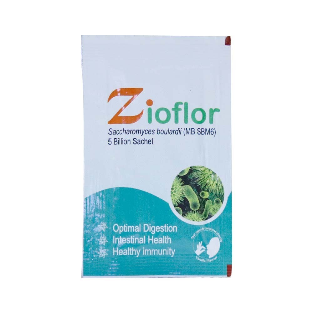 Zioflor Saccharomyces Boulardii Sachet 1G