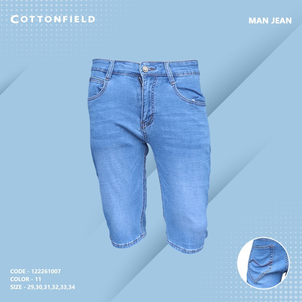 Cottonfield Men Short Jean Pants C11 (Size-31)