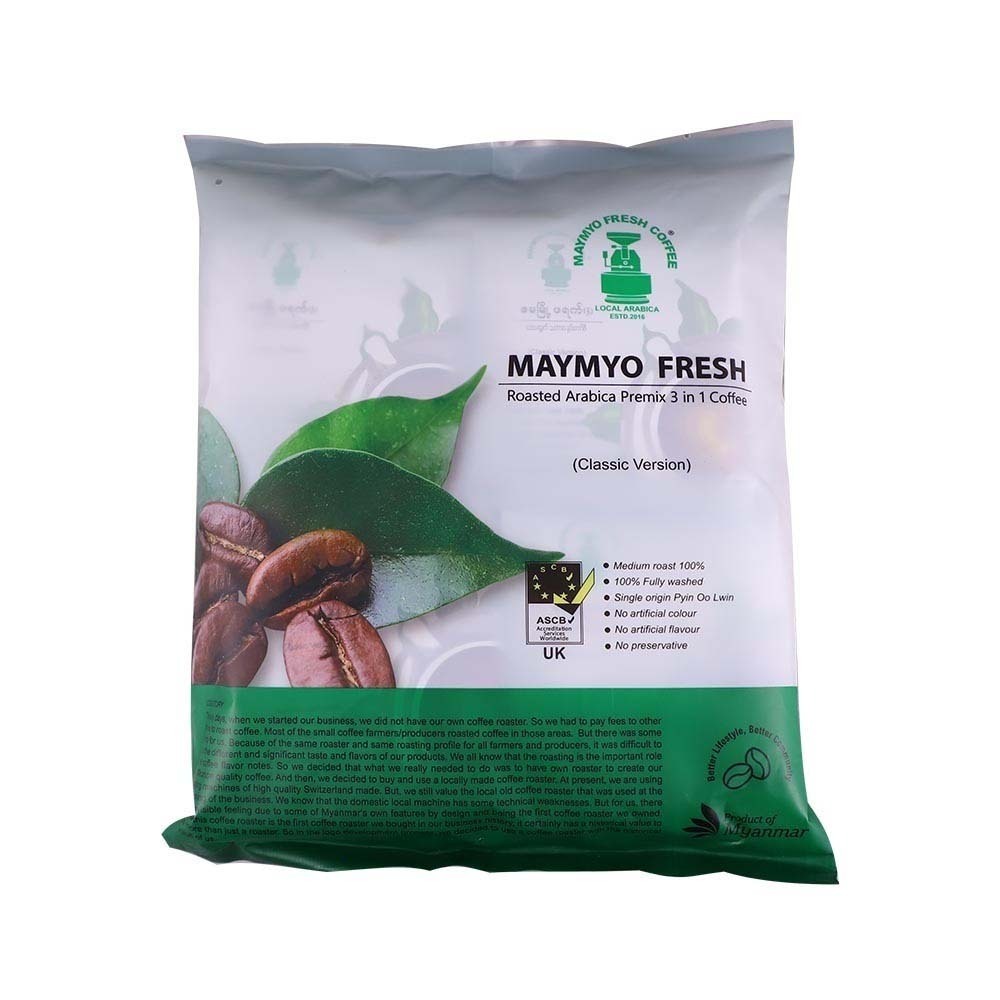 Maymyo Fresh Arabica Classic 3In1 Coffee 20PCS 500G