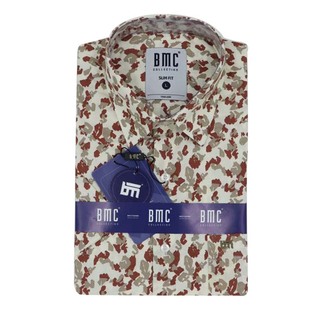 BMC Slimfit Shirts Short Sleeve 2310054 (Design-2) XL