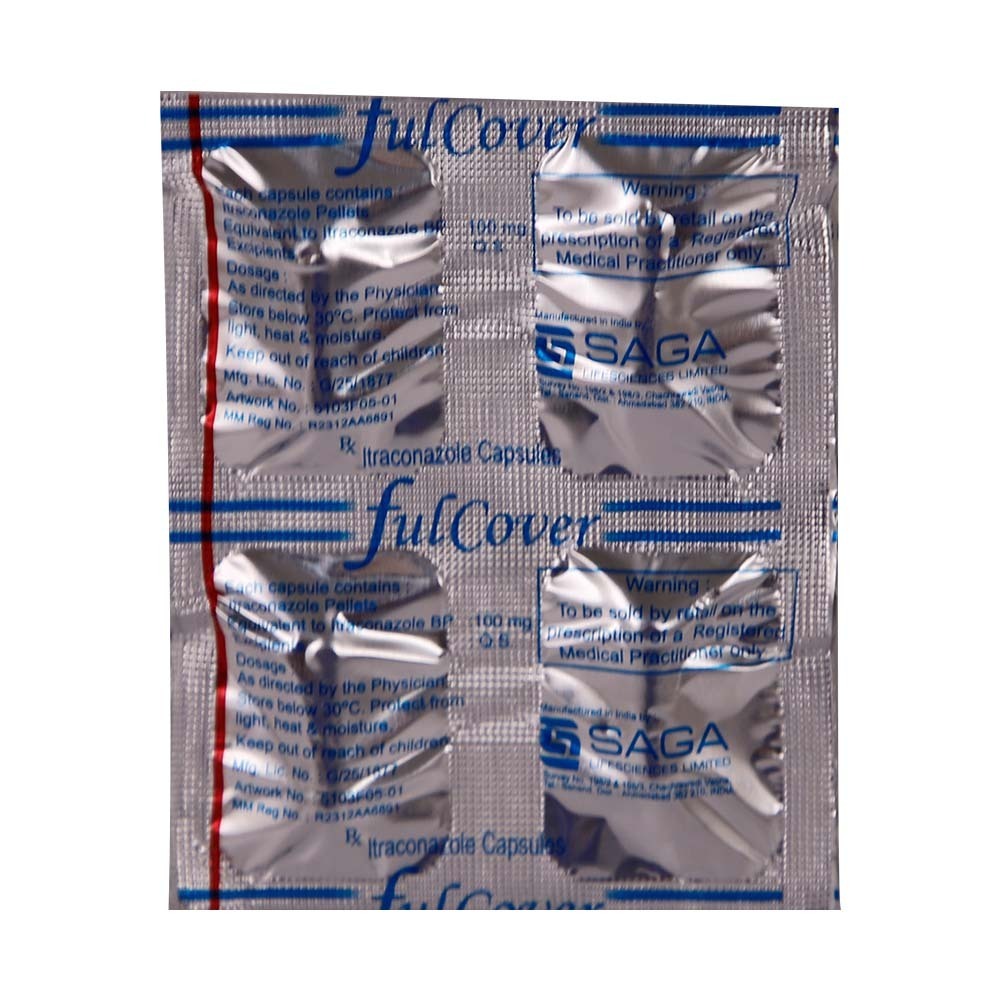 Fulcover Itraconazole 100MG  4PCS