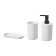 Ikea Storavan 3-Piece Bathroom Set, White504.290.04