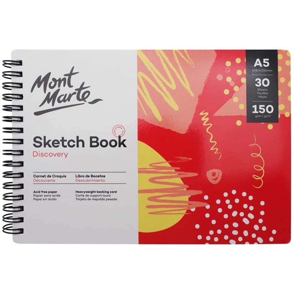 MM Discovery Sketch Book 150GSM A5