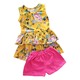 Lavender Baby Faction Summer Set (Design-179) Yellow