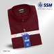 Madarin Collar Shirt Short Sleeve 2XL (Ruby Red) SSM-O-P-S-041
