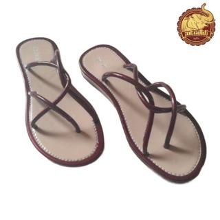 Sin Pauk Women Leather Slipper (Design-2,No-37) BGW-021