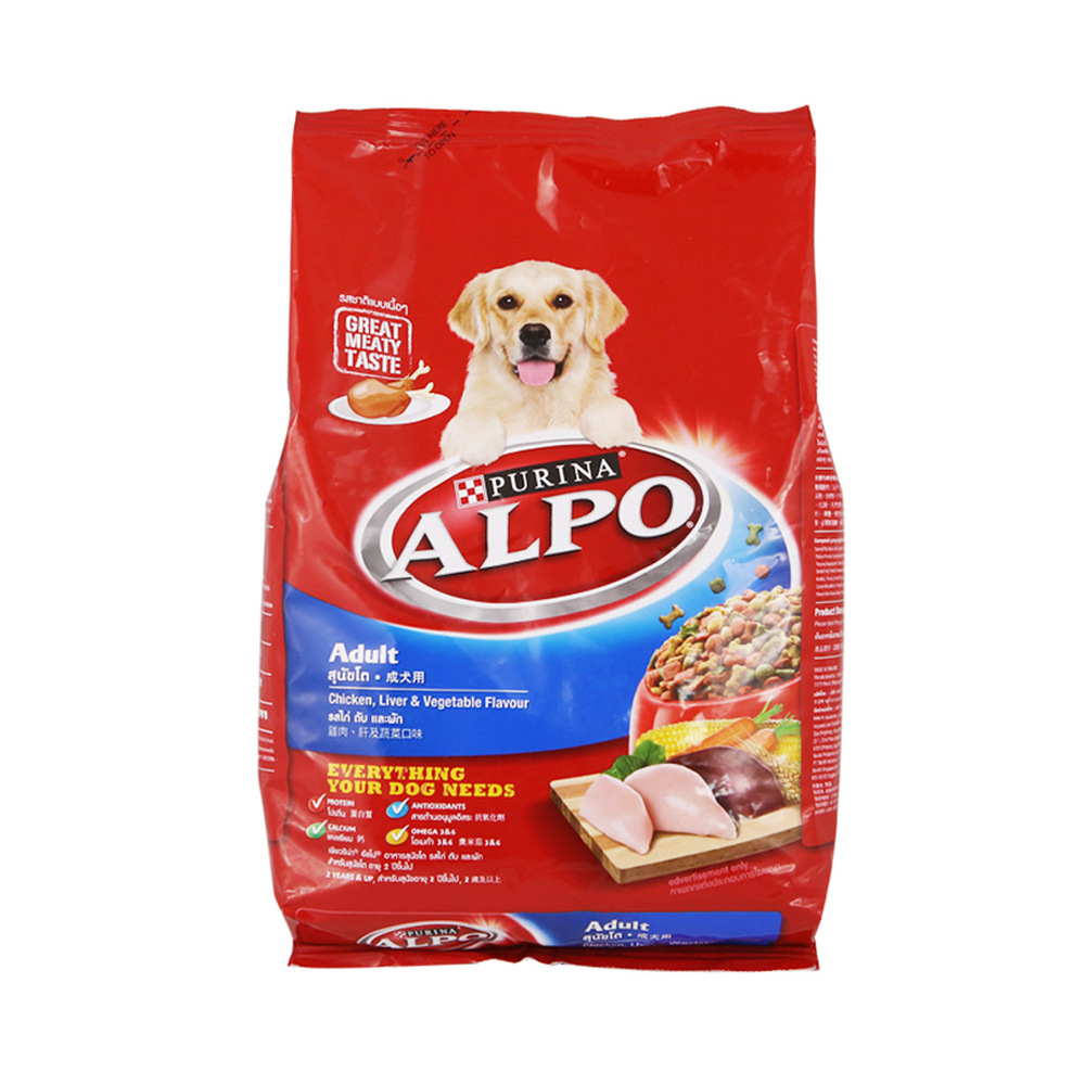 Alpo Dog Food Adult Chicken Liver & Vegetable 1.5KG 