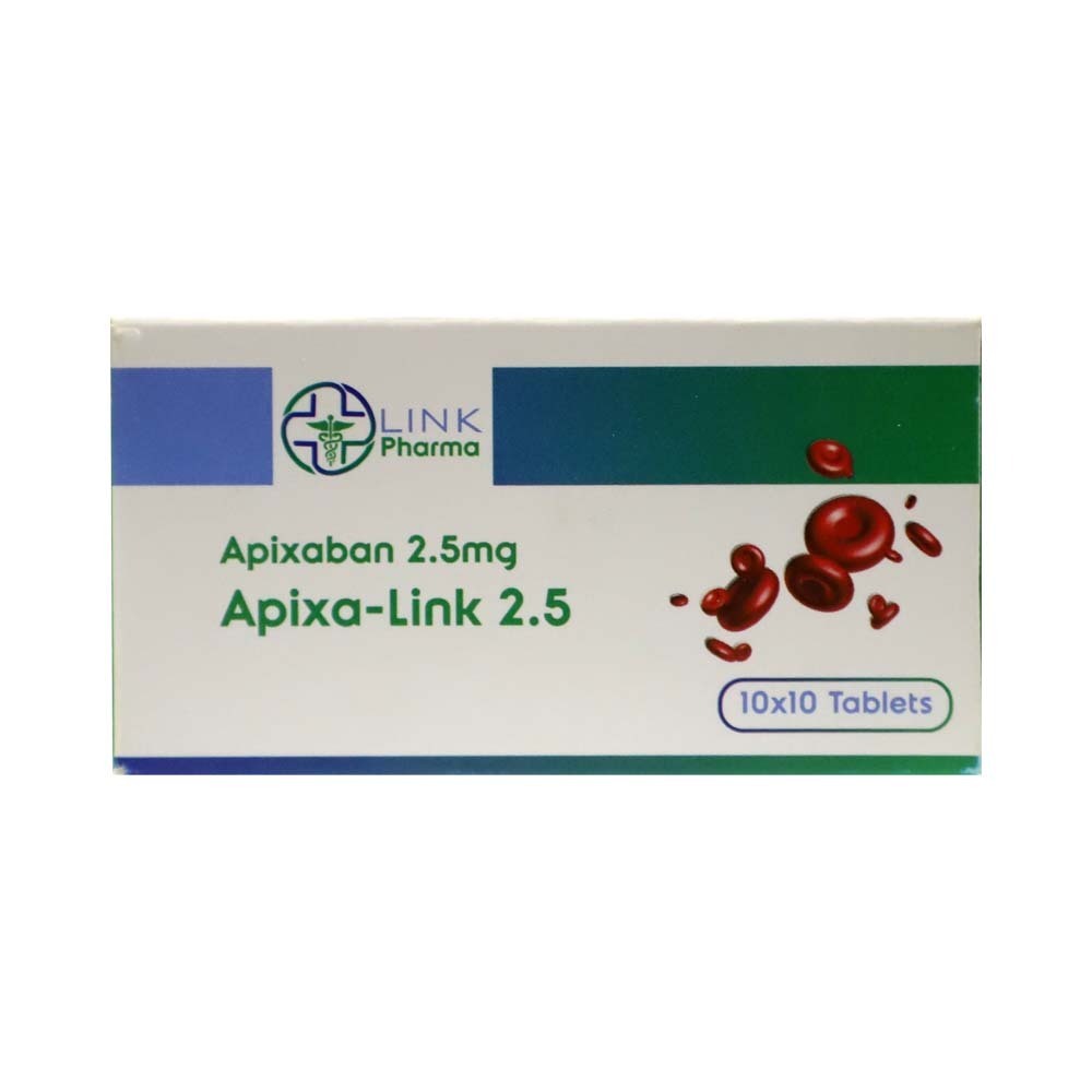 Apixa-Link Apixaban 2.5MG 10PCS x 10