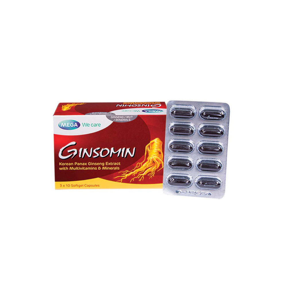 Ginsomin 10Capsules 1X3