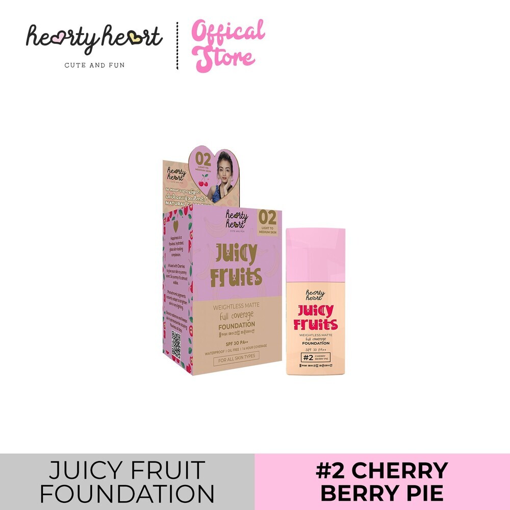 Hearty Heart Juicy Fruits Foundation 20ML 02