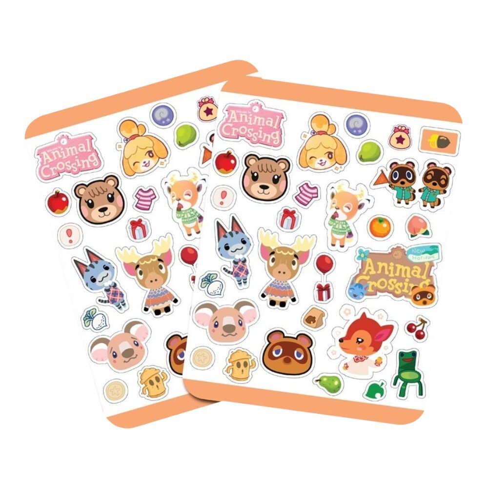 Jourcole  Animal Crossing Sticker 1 Sheet 4x5inches JC0023