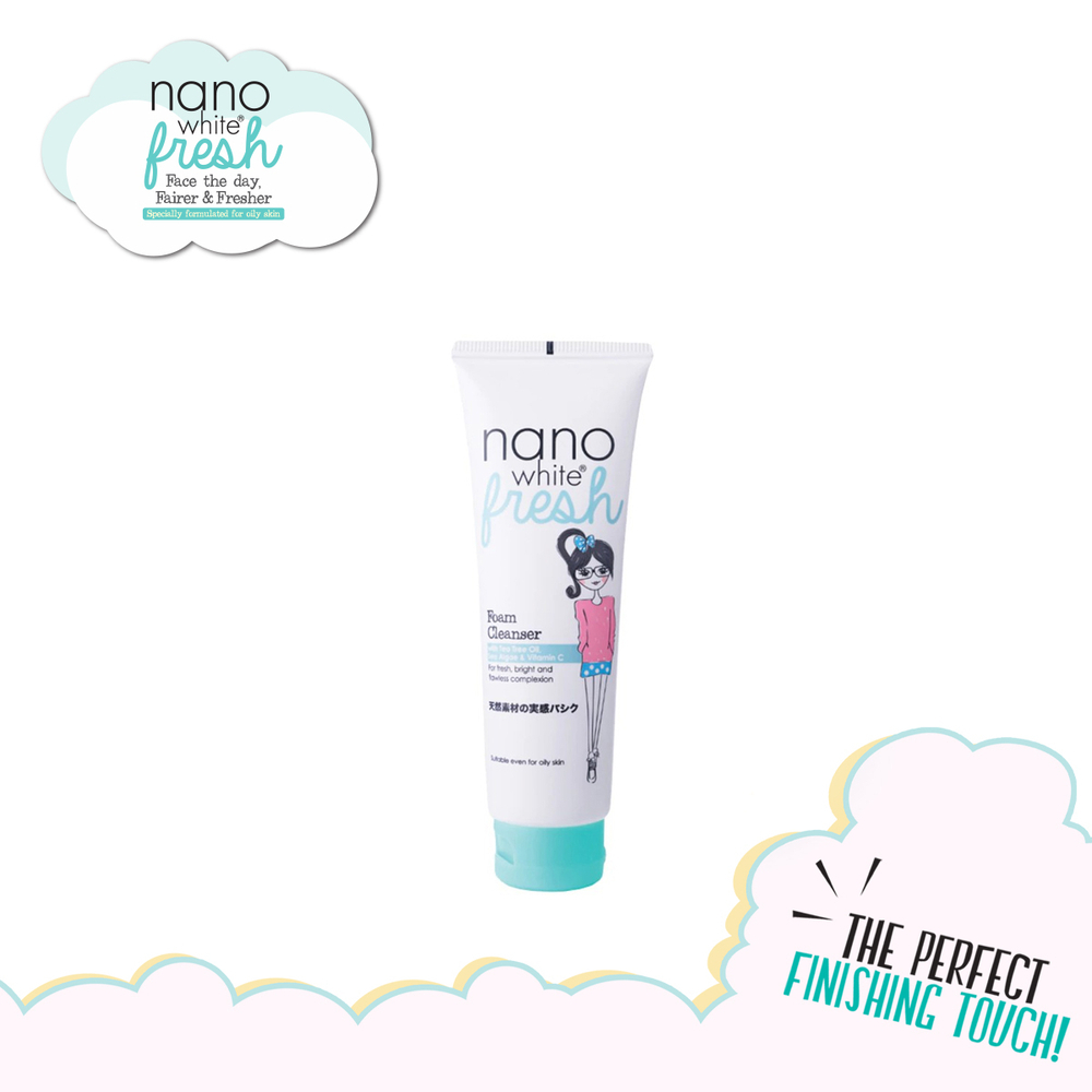 Nano White Fresh Foam Cleanser 50G