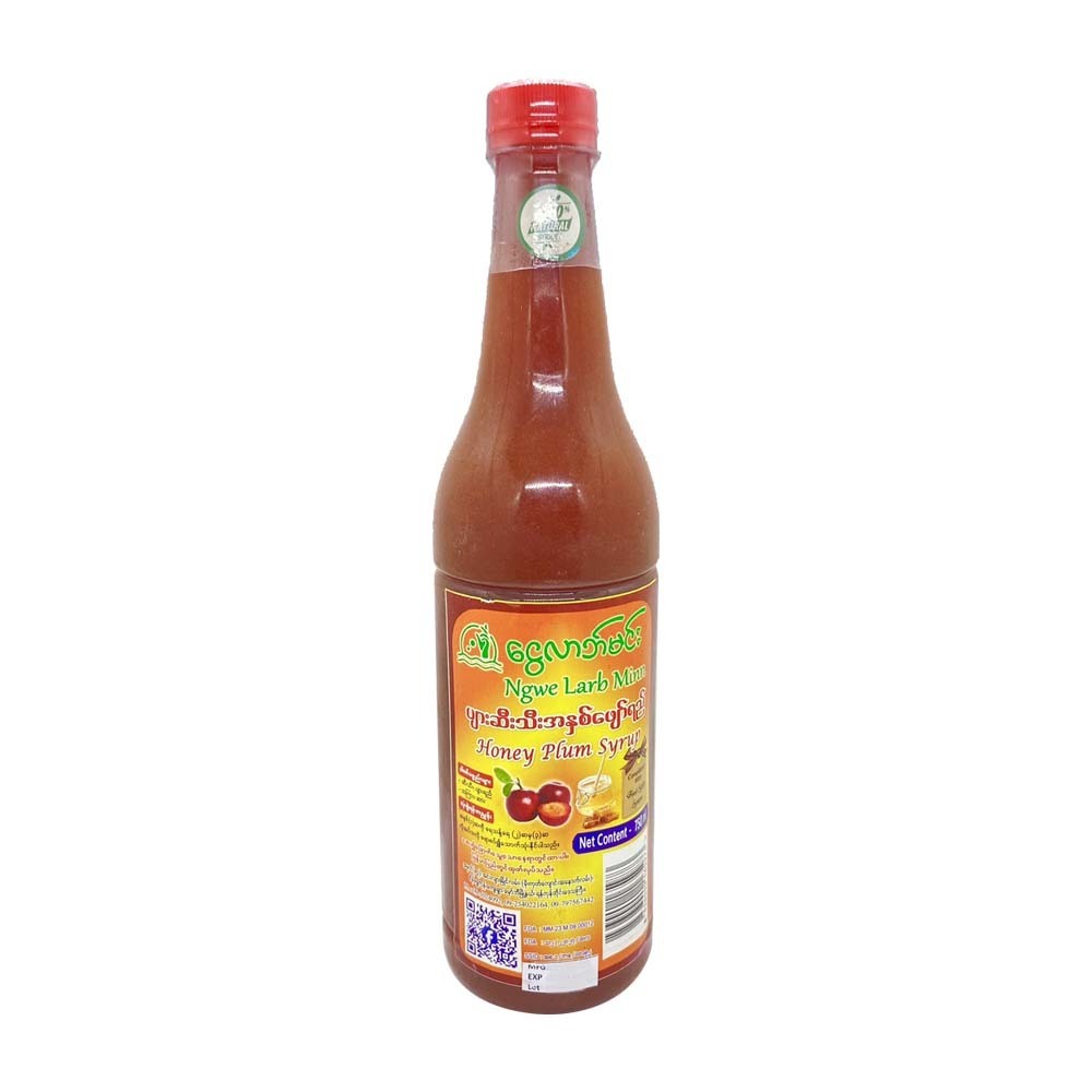 Ngwe Larb Minn Honey Plum Syrup 750ML