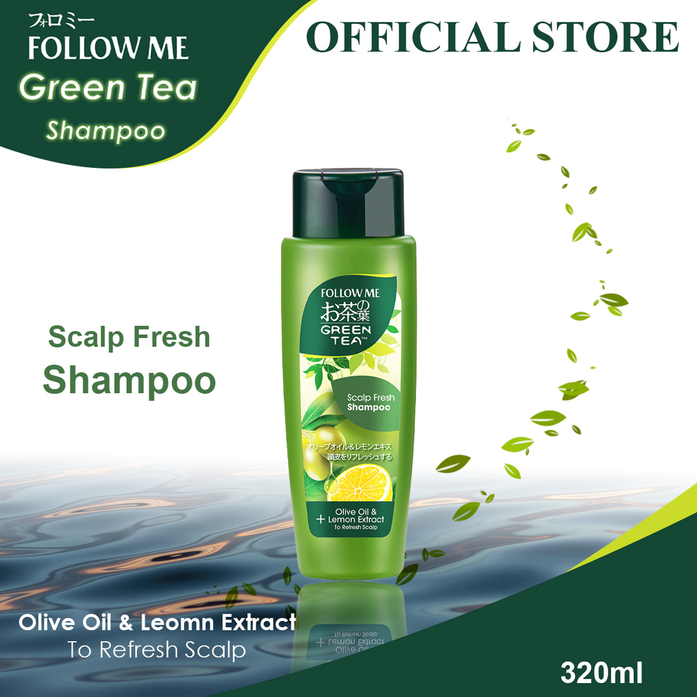 Follow Me Green Tea Scalp Fresh Shampoo 320ML