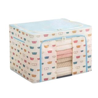 Foldable Clothes Storage Box (Green)