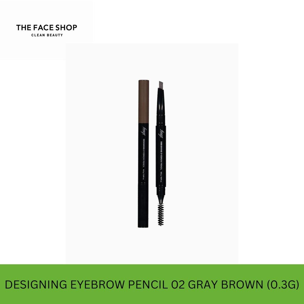 Thefaceshop Designing Eyebrow Pencil 02 Gray Brown 8801051452891