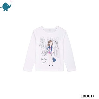 Max & Mia Kid Girl Long-sleeve Top LBD017 Pink 5 Years