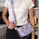 Konoko Leather Mini Bag Purple K1013