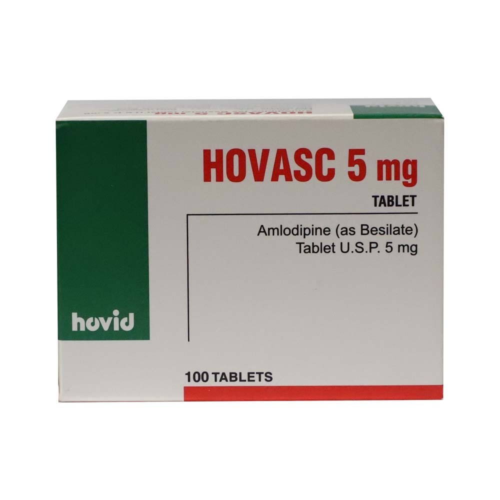 Hovid Hovasc 5MG Amlodipine Tablets 10PCS x 10