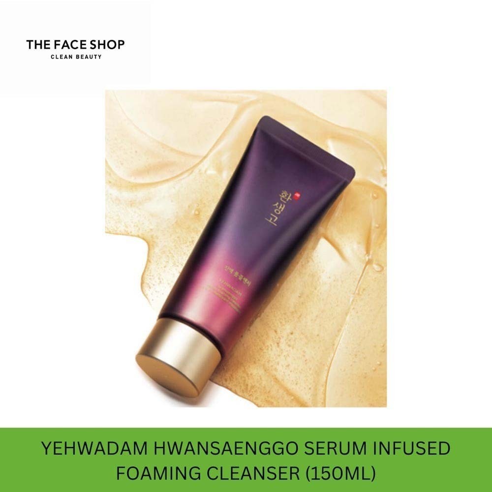 The Face Shop Yehwadam Hwansaenggo Serum Infused Foaming Cleanser 8806182589409