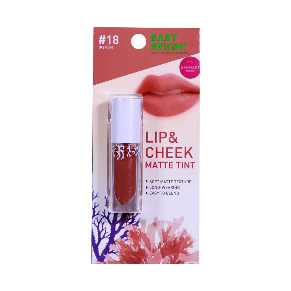 Baby Bright Lip & Cheek Matte Tint 2.4G 18