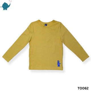 Max & Mia Kid Long Sleeve Top TO062 Yellow 9-10 Years