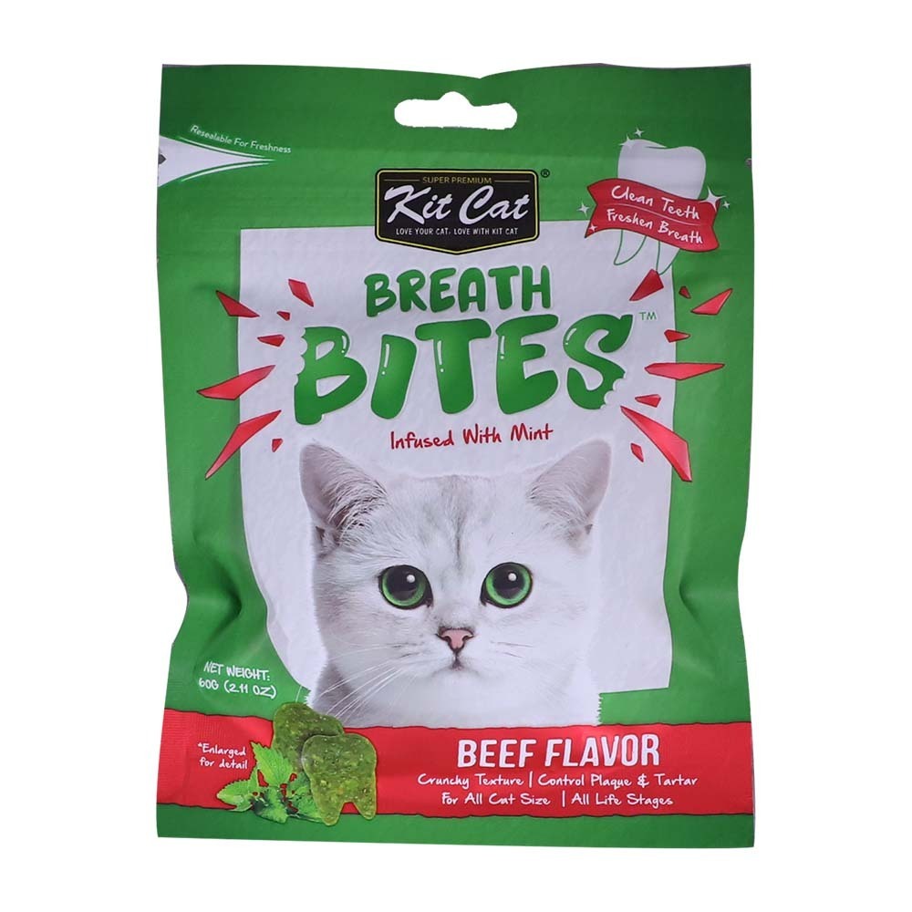 Kit Cat Breath Bites Beef 60G