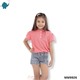 Max & Mia Girl Short-Sleeve Polo Top MM9926 Pink Small
