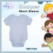 Te Te & Ta Ta Short Romper Short Sleeves Blue 6-9 Months (3Pcs/1Set) KRP-S104