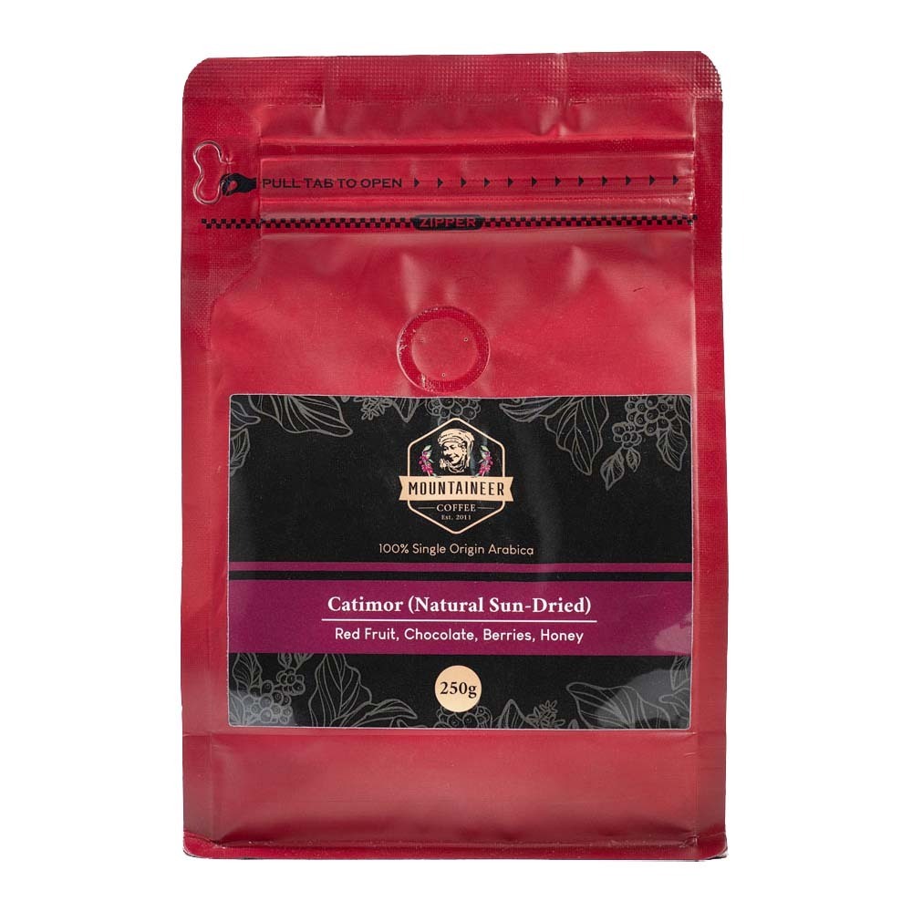 Mountaineer Coffee Natural Sun Dried Catimor 250G