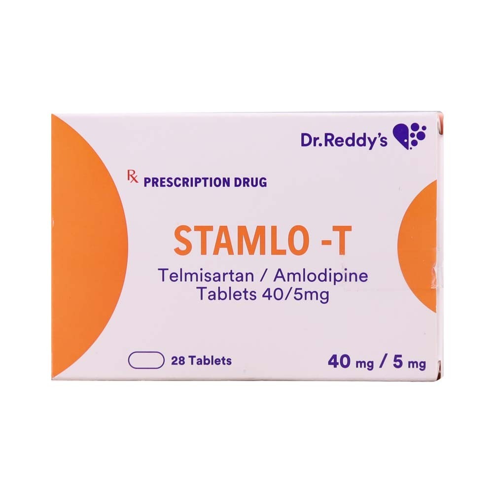 StaMLo-T Telmisartan 40MG & AMLodipine 5MG 7PCSx4