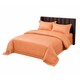 Harmony Homes Top Line Double Bedsheet Orange