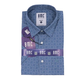 BMC Men Slimfit Shirt Short Sleeve 2310071 Yellow XL