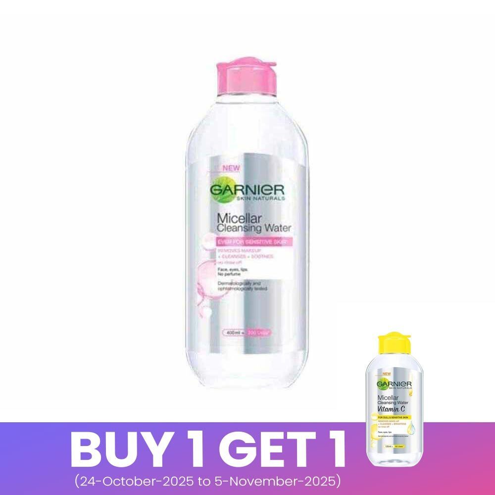 Garnier Micellar Cleansing Water For Sensitive Skin 400ML