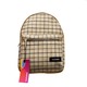 Konoko Cotton Mini Backpack Medium (Brown Pattern)