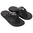 Rider Step Thong Ad Flip (No-8) Black, Black & Grey 212437BE68208