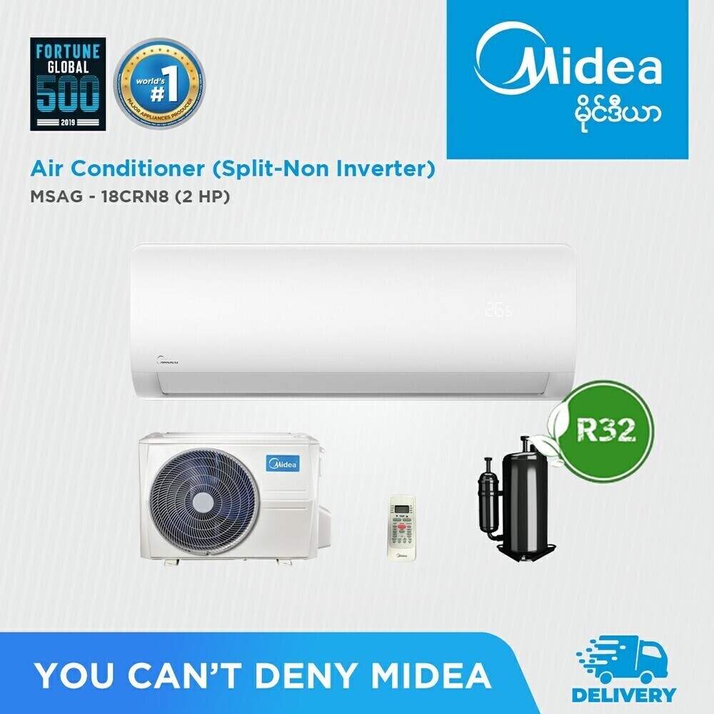 Midea Air Conditioner Split 2 HP MSAG-18CRN8