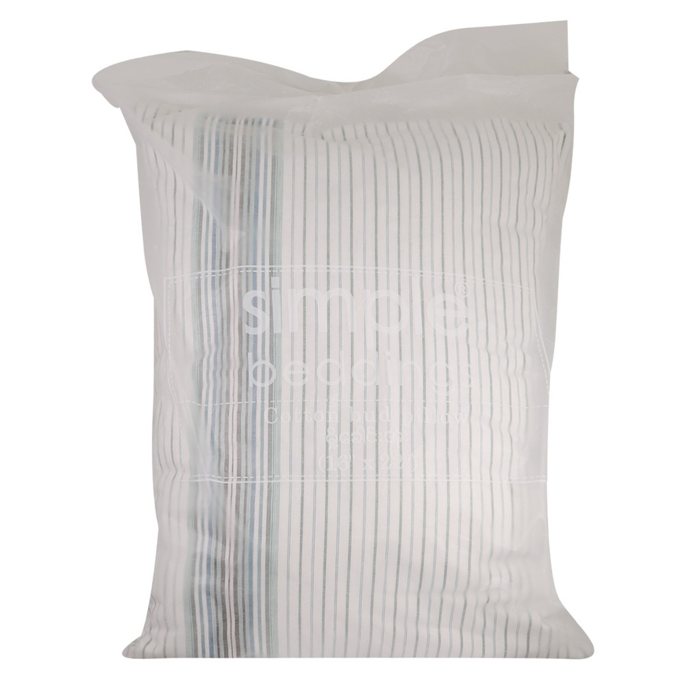 Simple Cotton Bud Pillow 16X22IN