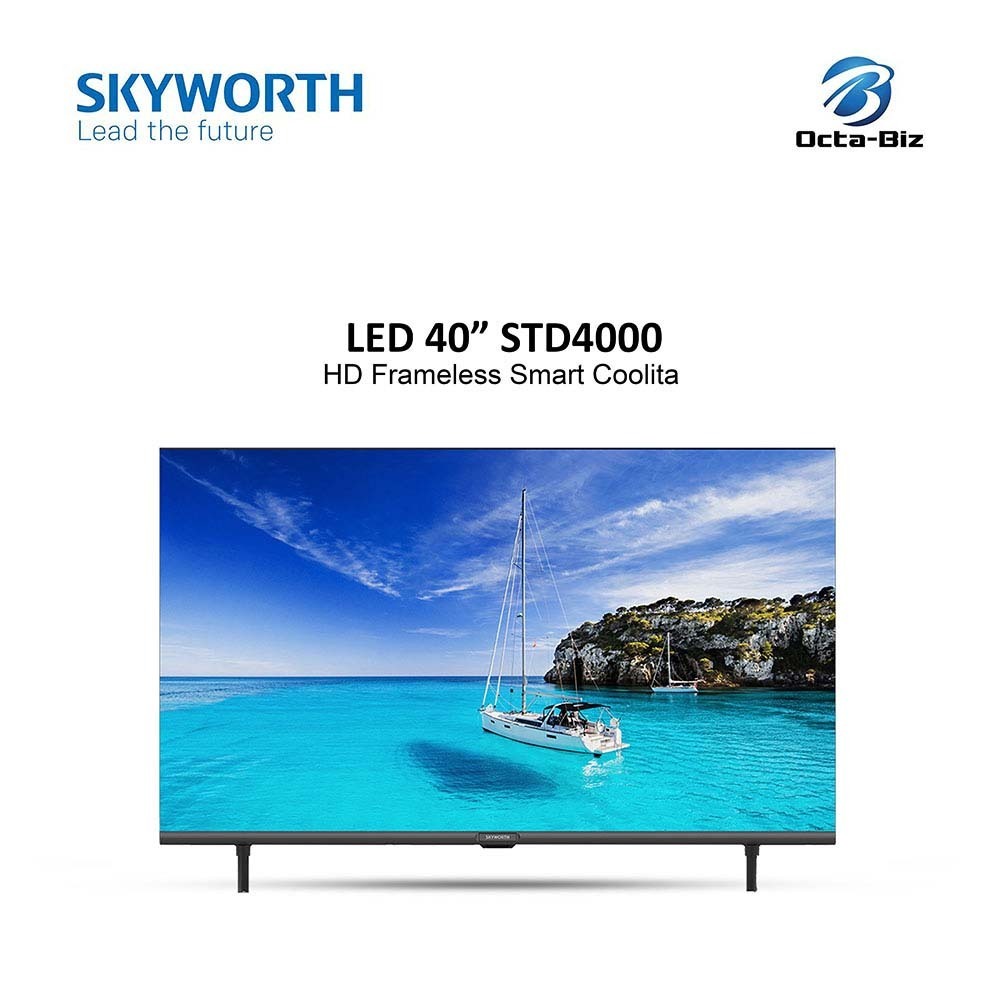 SKYWORTH LED 40IN FHD Frameless Smart Coolita (New Model)