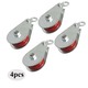 Jaramy Single Swivel Rope Pulley (1.5 IN) - 4 PCS