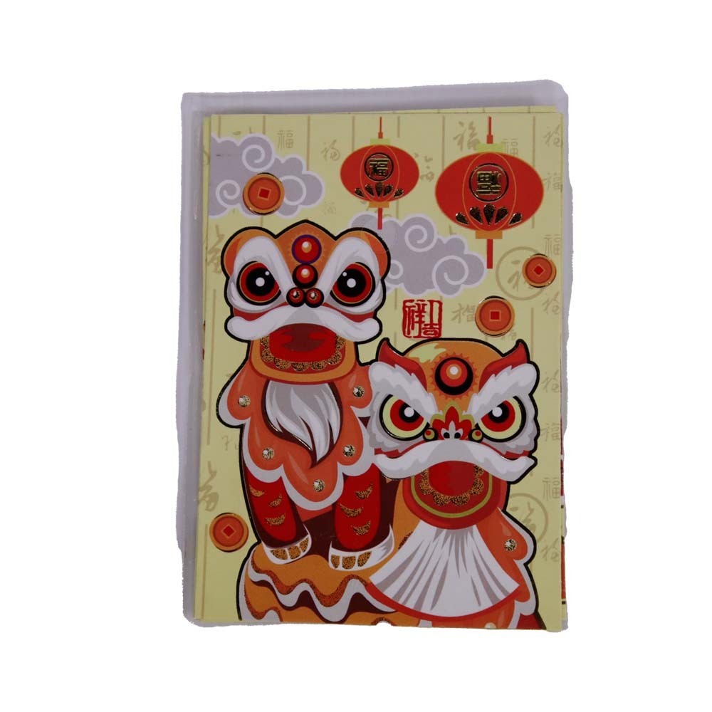 GP CNY Red Packet 8 x 11.5cm 6PCS No.173-26
