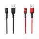 NEW U79 Admirable Smart Power Off Charging Data Cable For Lightning/Red