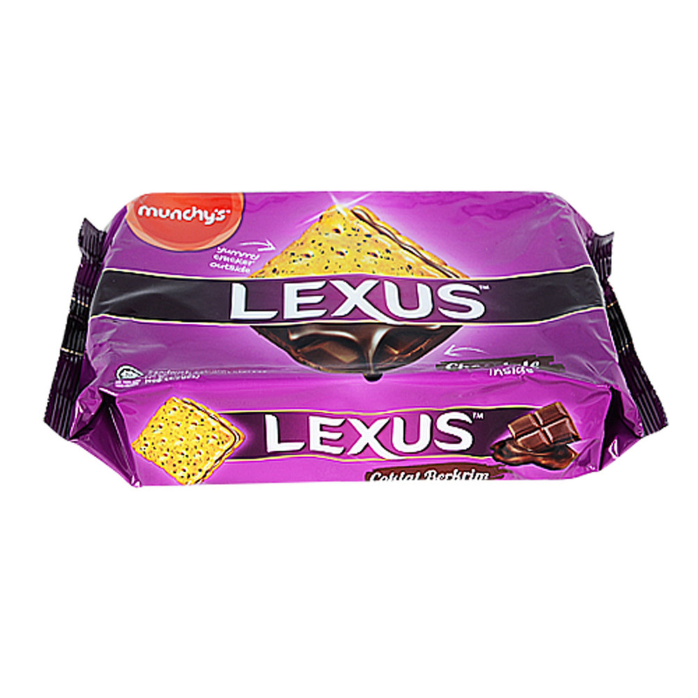 Munchy`S Lexus Cracker Chocolate Cream 190G