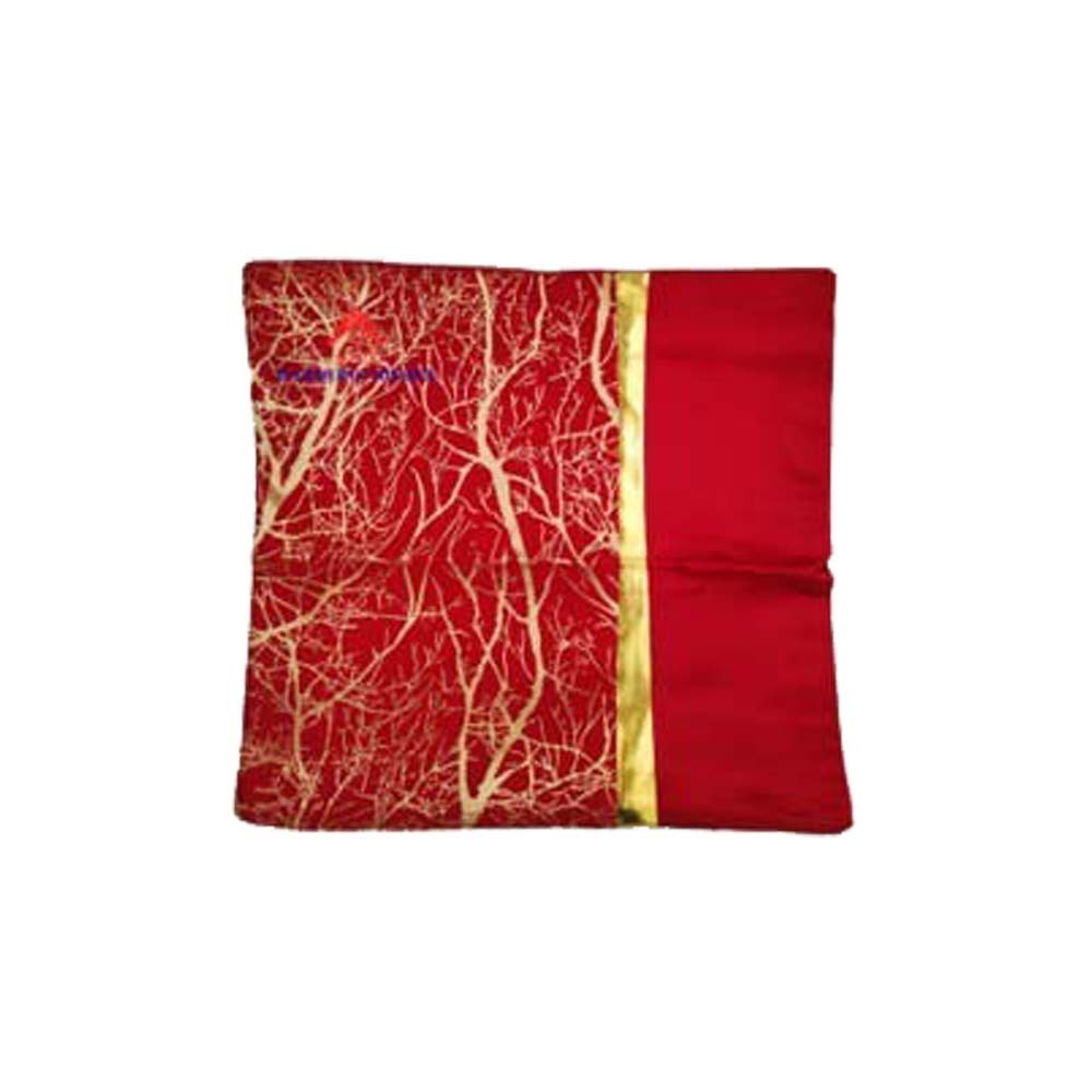 Red Lily မှီအုံး(ကတ္တီပါ) (20IN x 20IN) PI25 CMO3