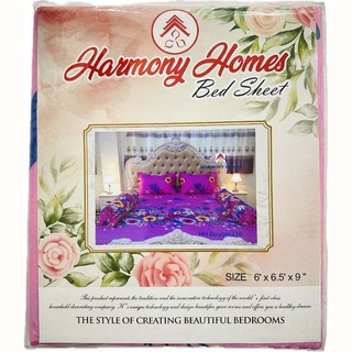 Harmoy Homes Bed Sheet Double BS05 (HH Double-258)