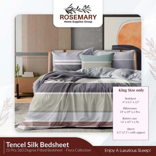 Rosemary Flora Collection Bedsheet Set (5PCS) RM-RM-TBS1001 (TB-10)