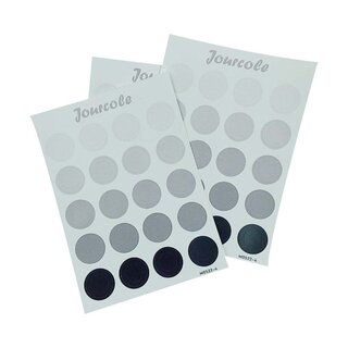 Jourcole  Circles and Dots Sticker One Sheet Journaling Deco Sticker  3.5x5inches JC0021 Matcha