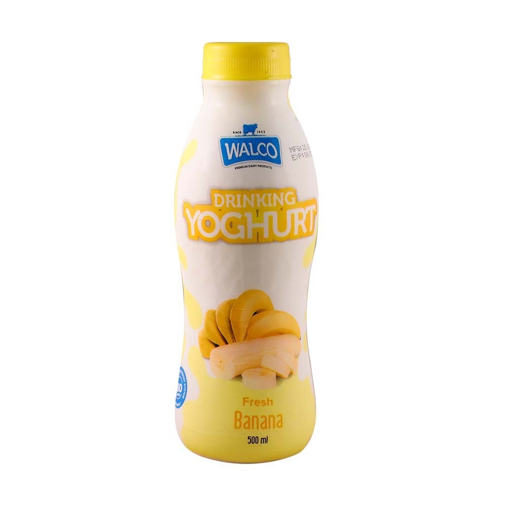 Walco Drinking Yoghurt Banana 500ML