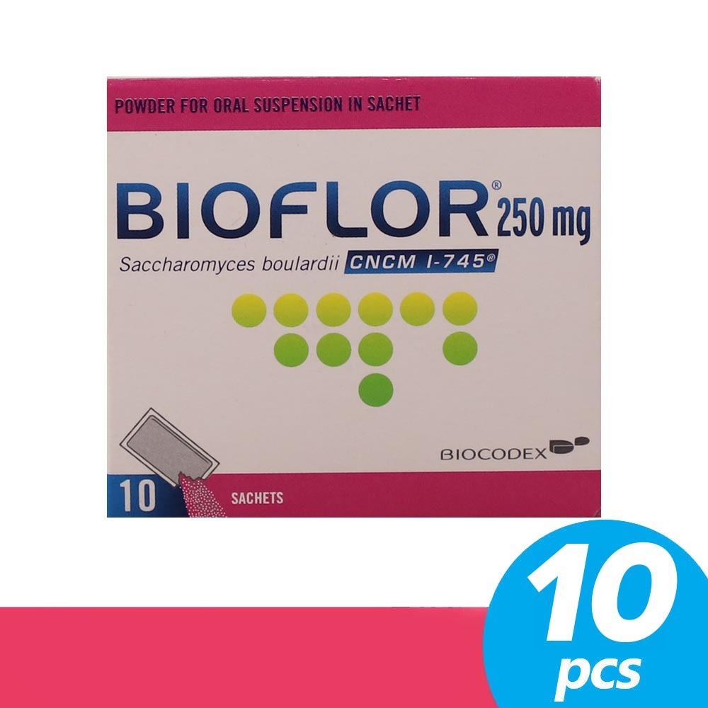 Bioflor Saccharomyces Boulardii 250MG Sac 1Sachets 1X10